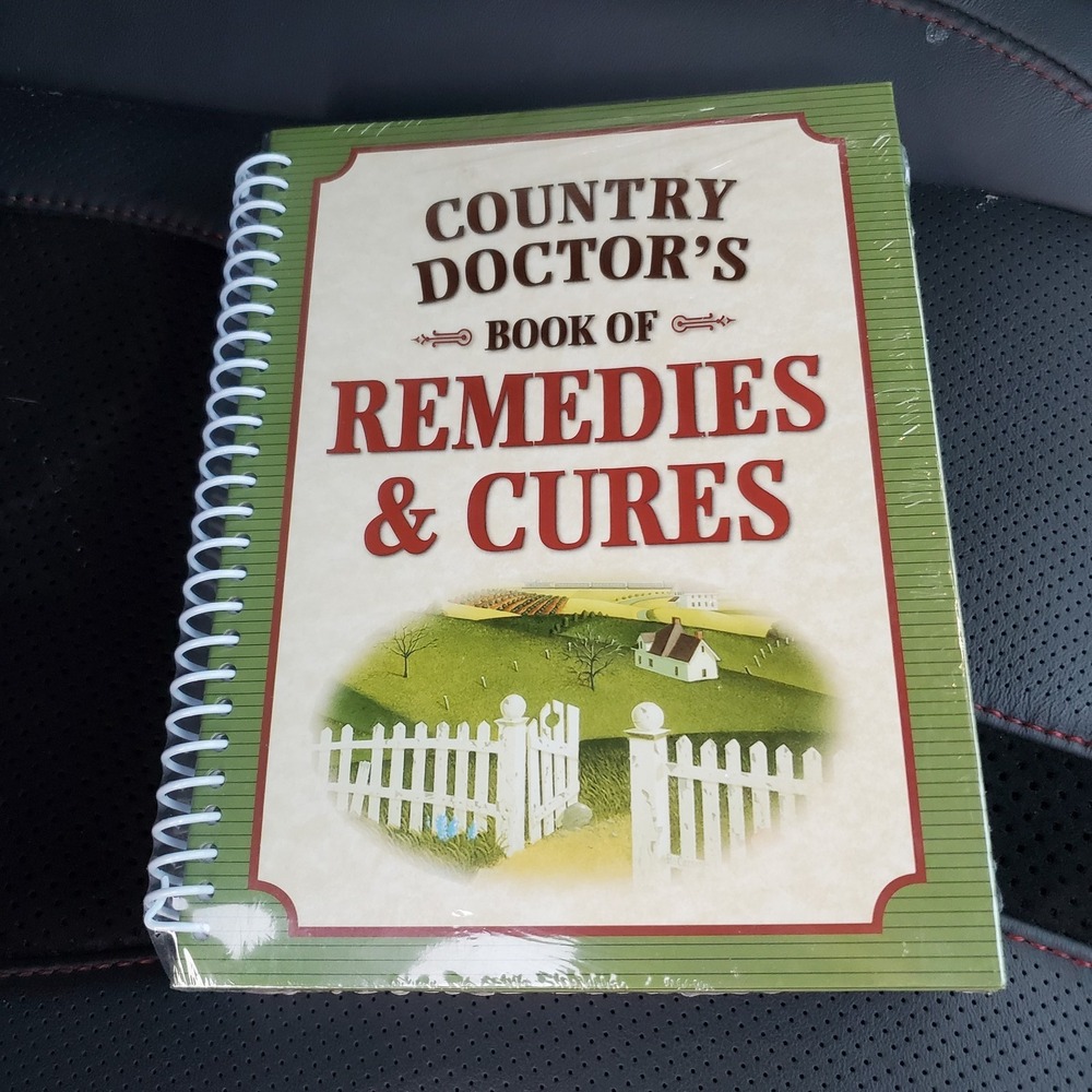 3 PC Country Living Book Set: Amish Cookbook, Remedies & Cures, Household Hints - Picture 3 of 8